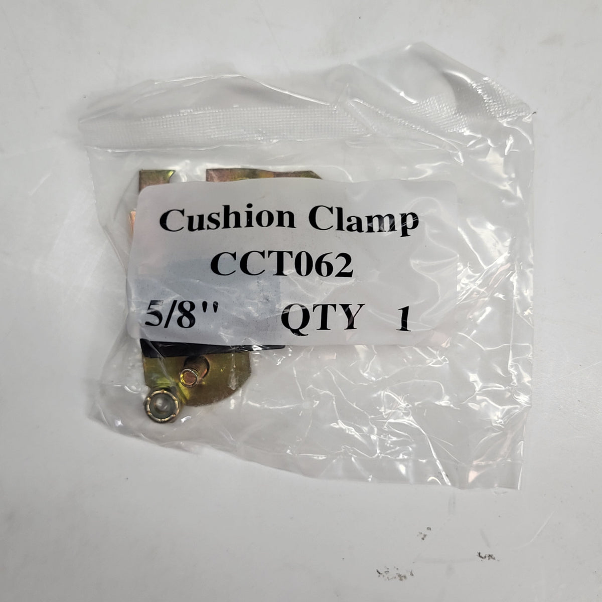 MCMASTER-CARR (12 PACK) Cushion Clamp-tube Galvanized Steel .3" R56-409