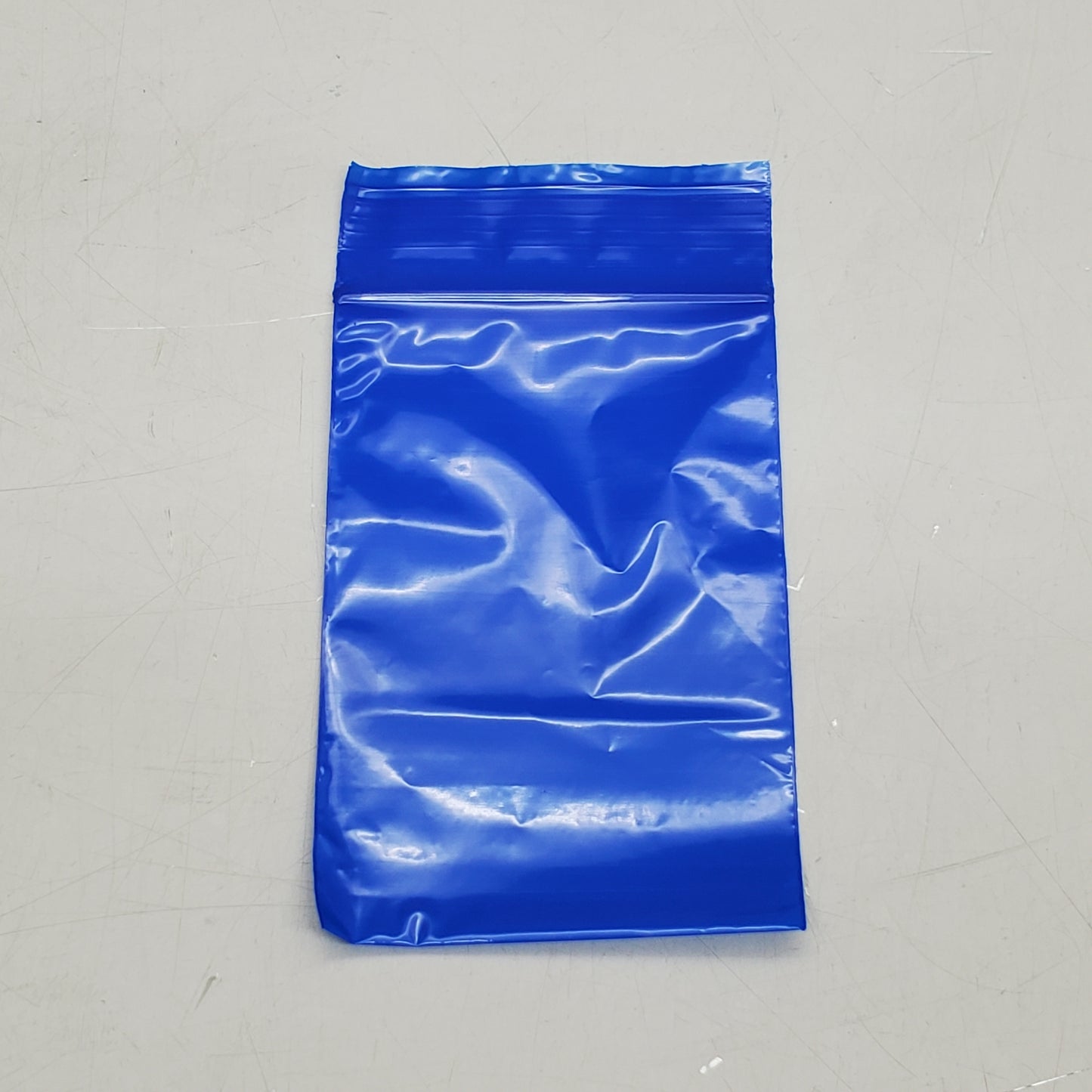 ACTION PACKAGING (1000 Pcs) Reclosable Zip Poly Bags 2x3" 2 Mil Blue GBLUE2X3