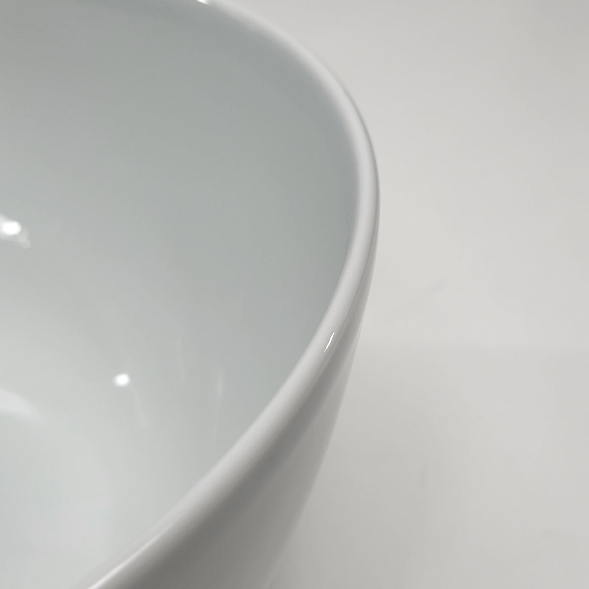 APILCO  Tuileries Porcelain Salad Medium Serving Bowl   9" All White