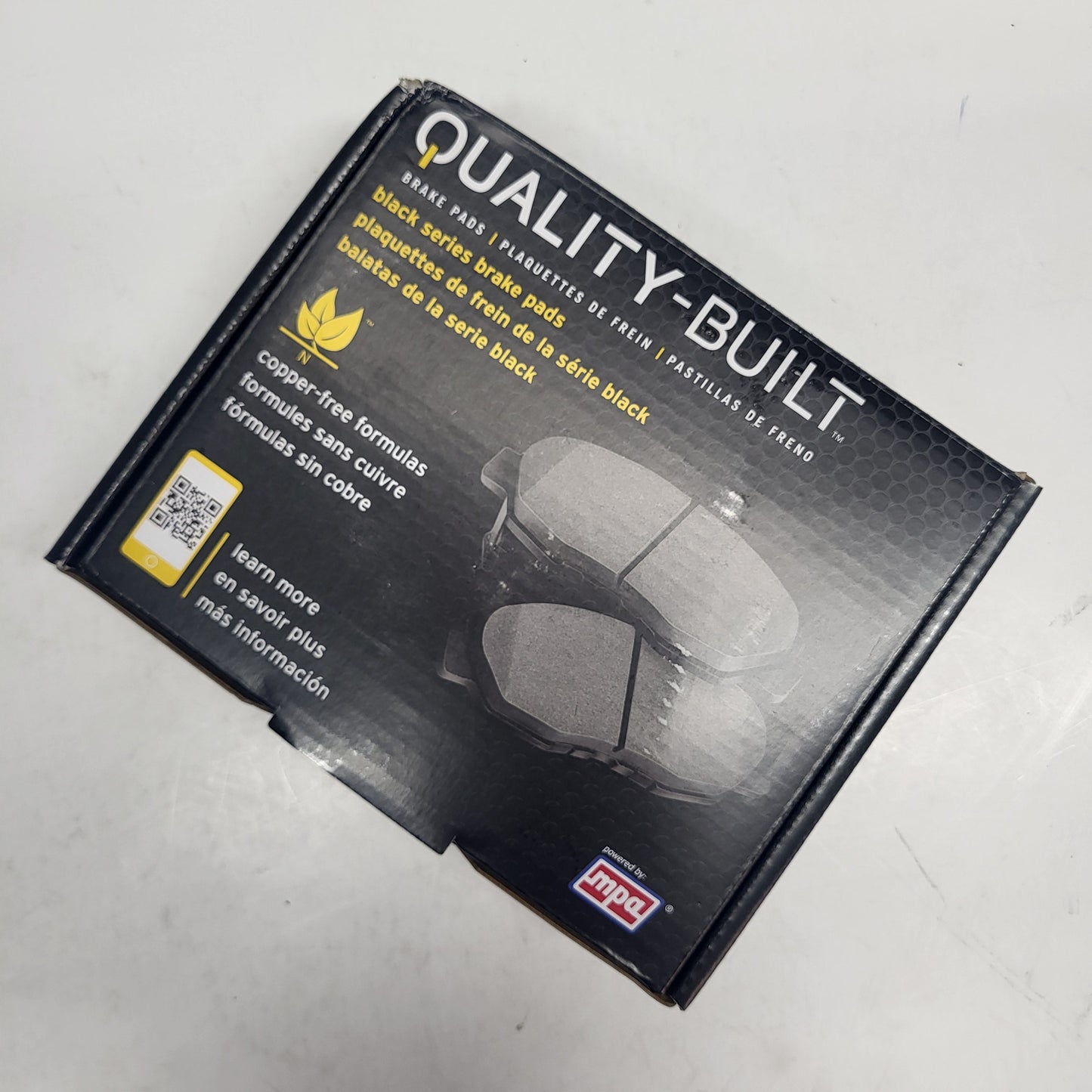 QUALITY-BUILT Ceramic Disc Brake Pad Set Black Front 1003-1852C