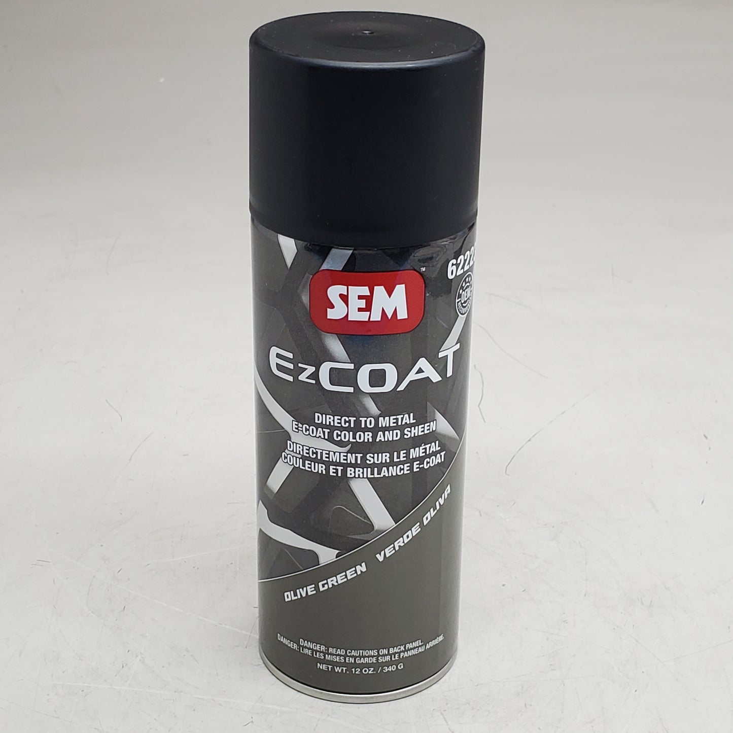 SEM Ezcoat Direct to Metal E-coat Color and Sheen 12 oz Olive Green 62223