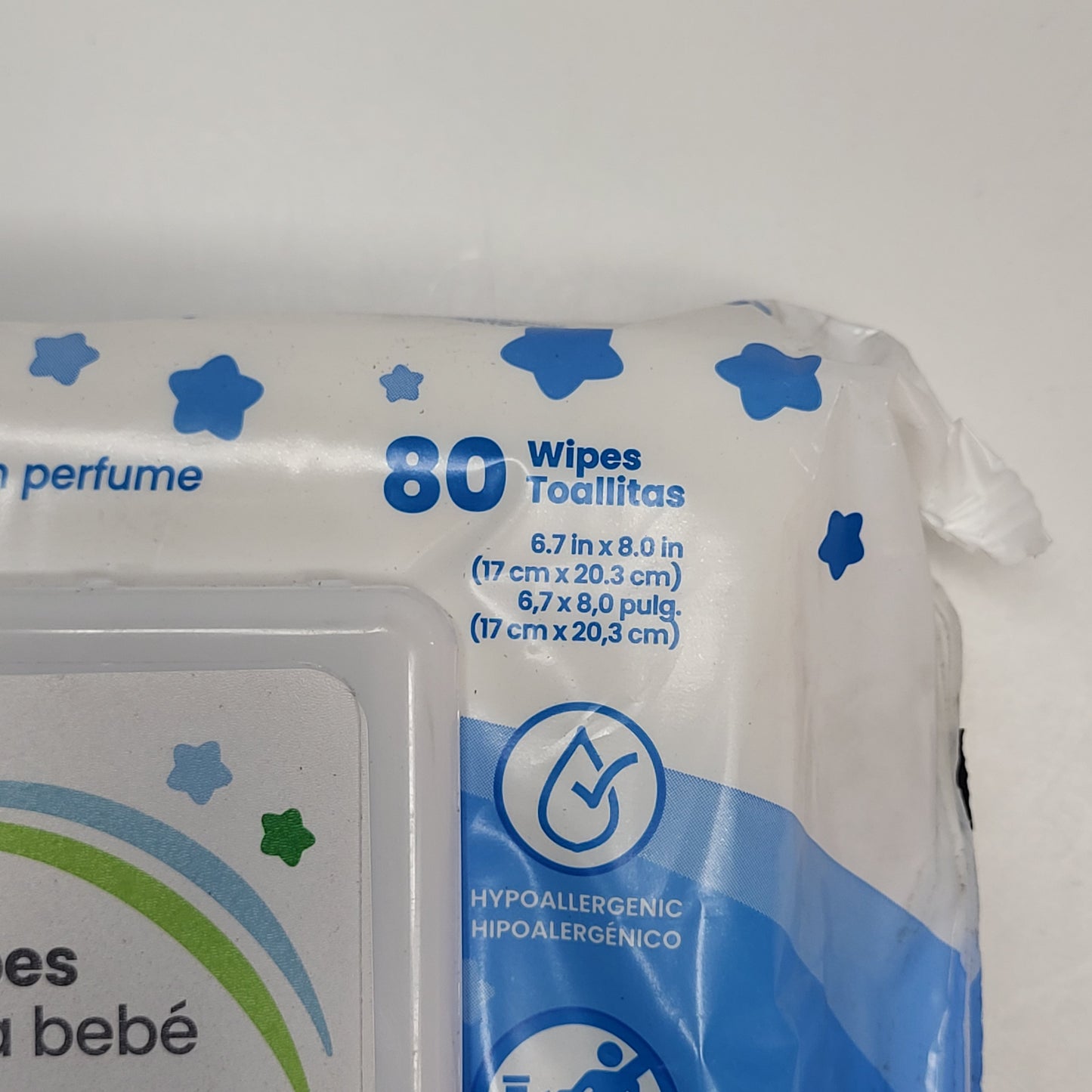 ZA@ PROFESSIONAL DI (3 PACK) Baby Wipes Fragrance Free Eczema Safe 80 Wipes