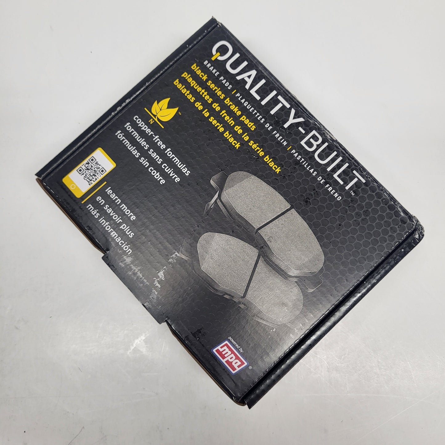 QUALITY-BUILT Ceramic Disc Brake Pad Set Black Rear 1003-1100C