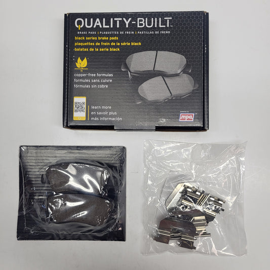 QUALITY-BUILT Ceramic Disc Brake Pad Set Black Rear 1003-1313C