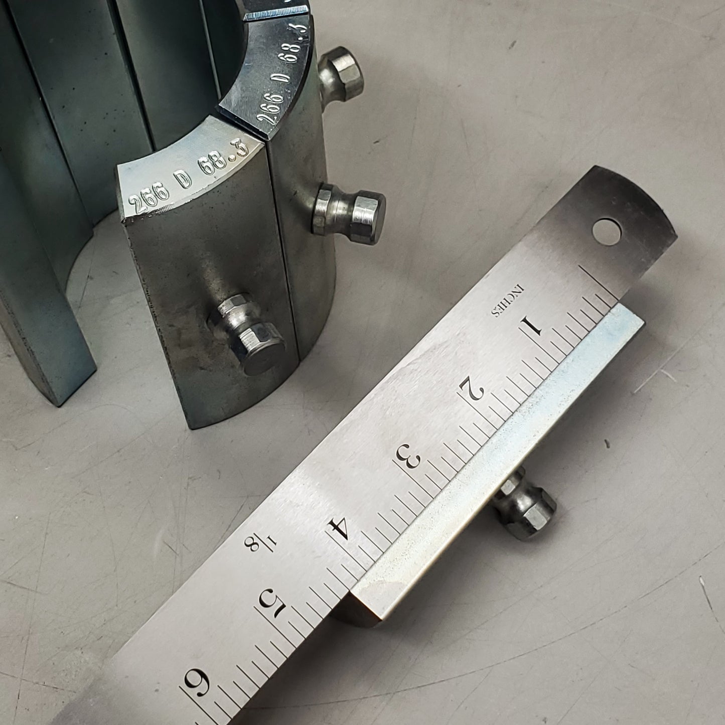 GATES Uniflex Hydraulik Gmbh Die Segments PB 266-D312 68.3 For Hose Crimper