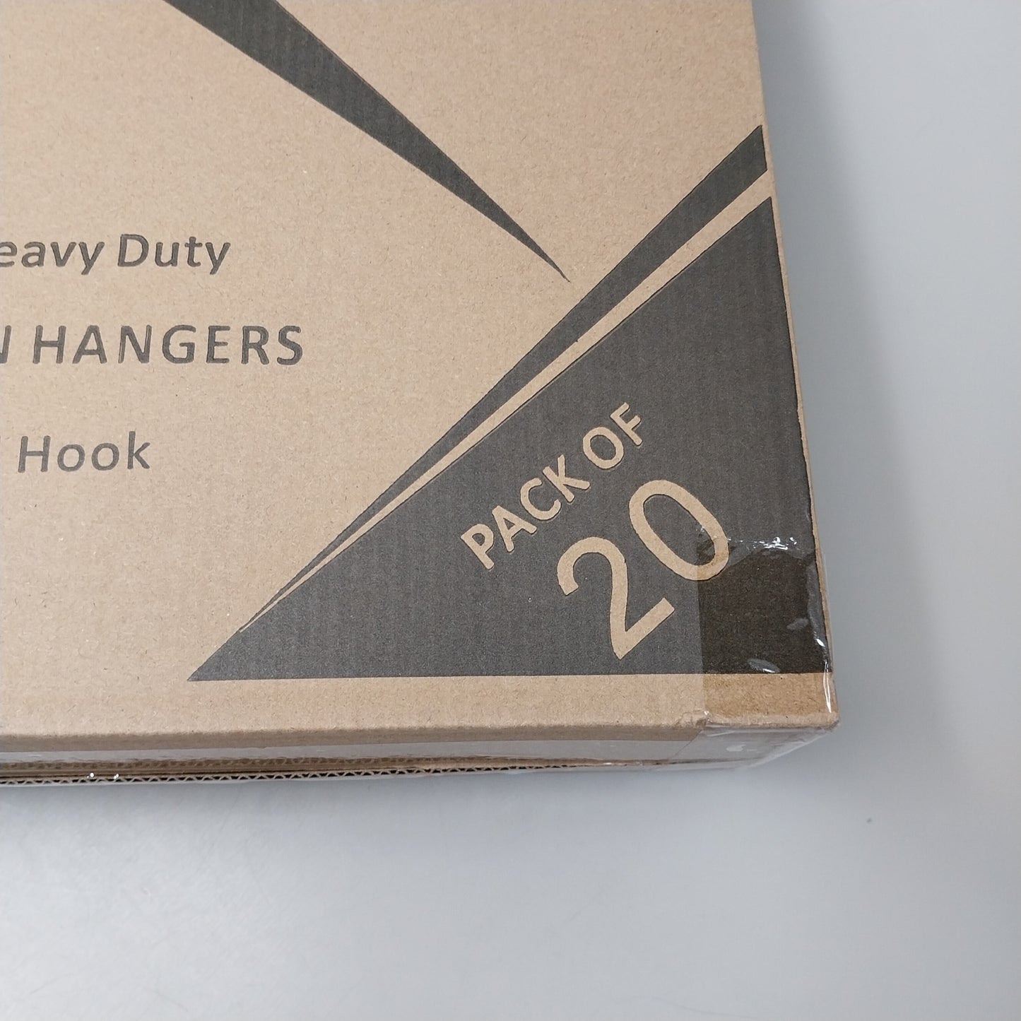 QUALITY HANGERS 20PK Extra Slim Wooden Handers 16.5" White