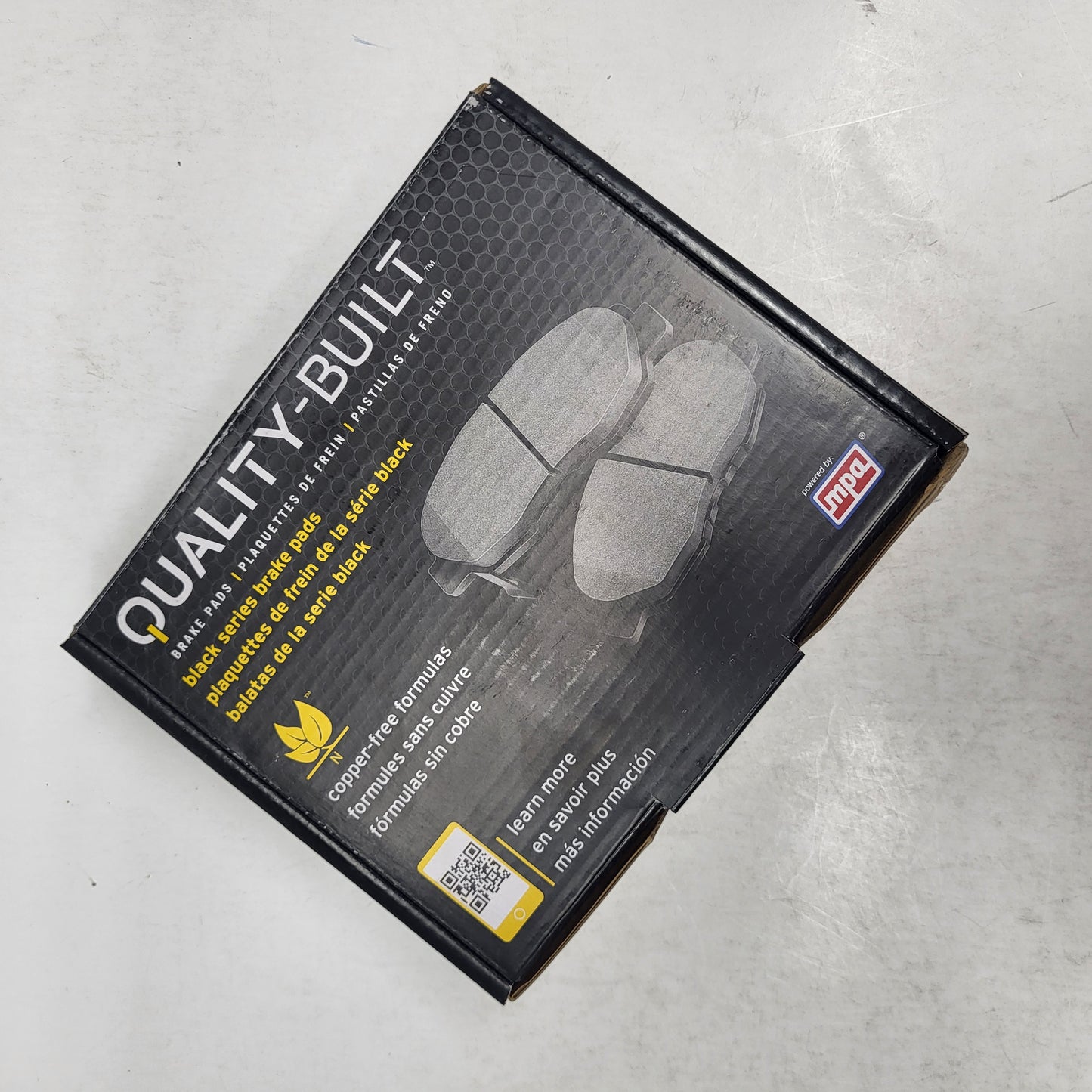 QUALITY-BUILT Ceramic Disc Brake Pad Set Black Rear 1003-1057C
