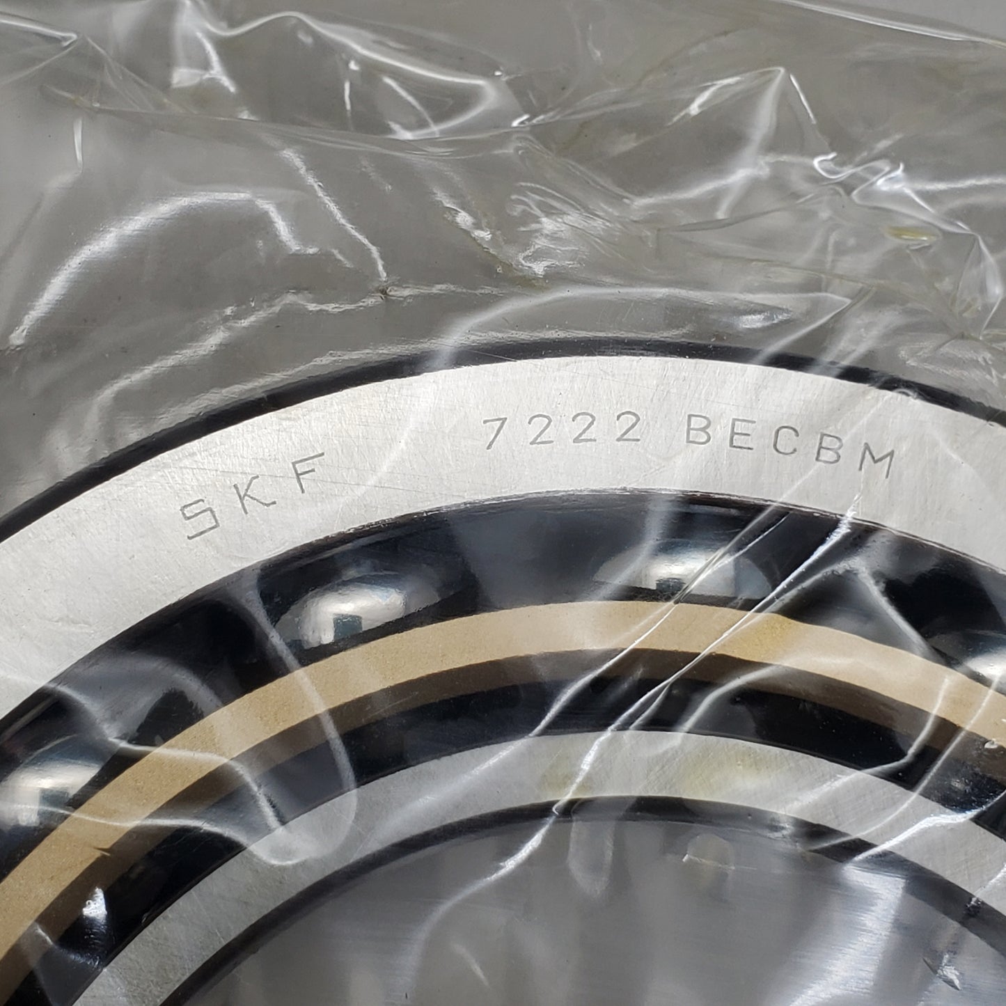 SKF BECBM Angular Contact Single Row Ball Bearing 110x200x38(mm) 7222