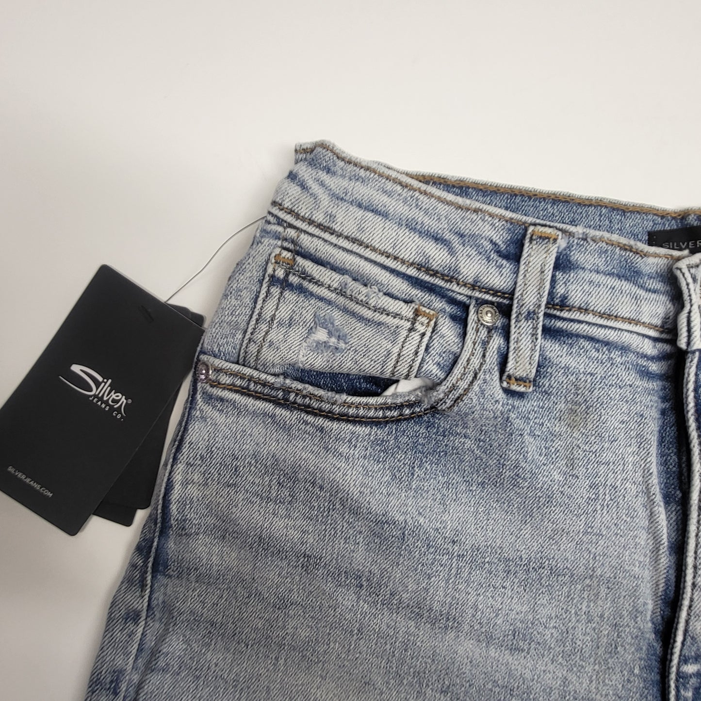 SILVER JEANS CO. Highly Desirable Trouser Eco Friendly Sz 31/33 Indigo