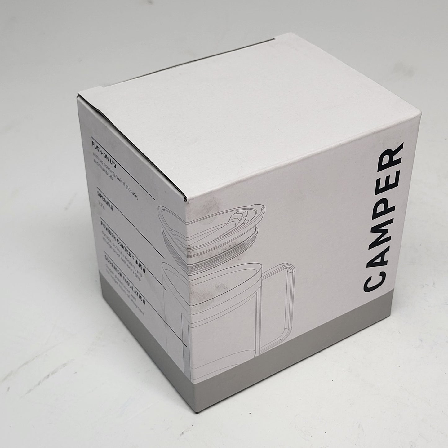 ZA@ CAMPER Stainless Steel Travel Mugs Custom Logo Jane Street 12 oz