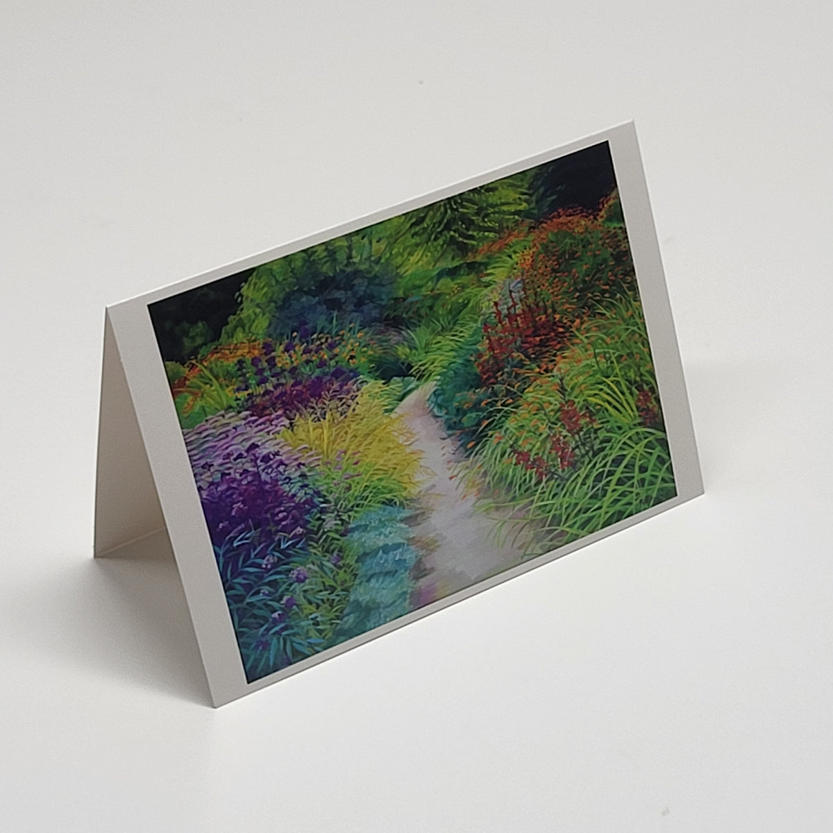 POMEGRANTE (20 PACK) Rosalind Wise Garden Borders Notecards W/ Envelopes 4x6"