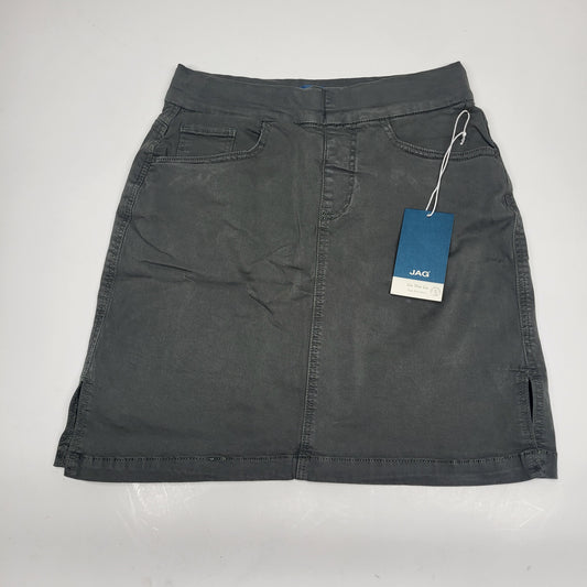 JAG On-the-go Mid Rise Pull-On Skort Womens Sz 5 Olive J3101AWL617