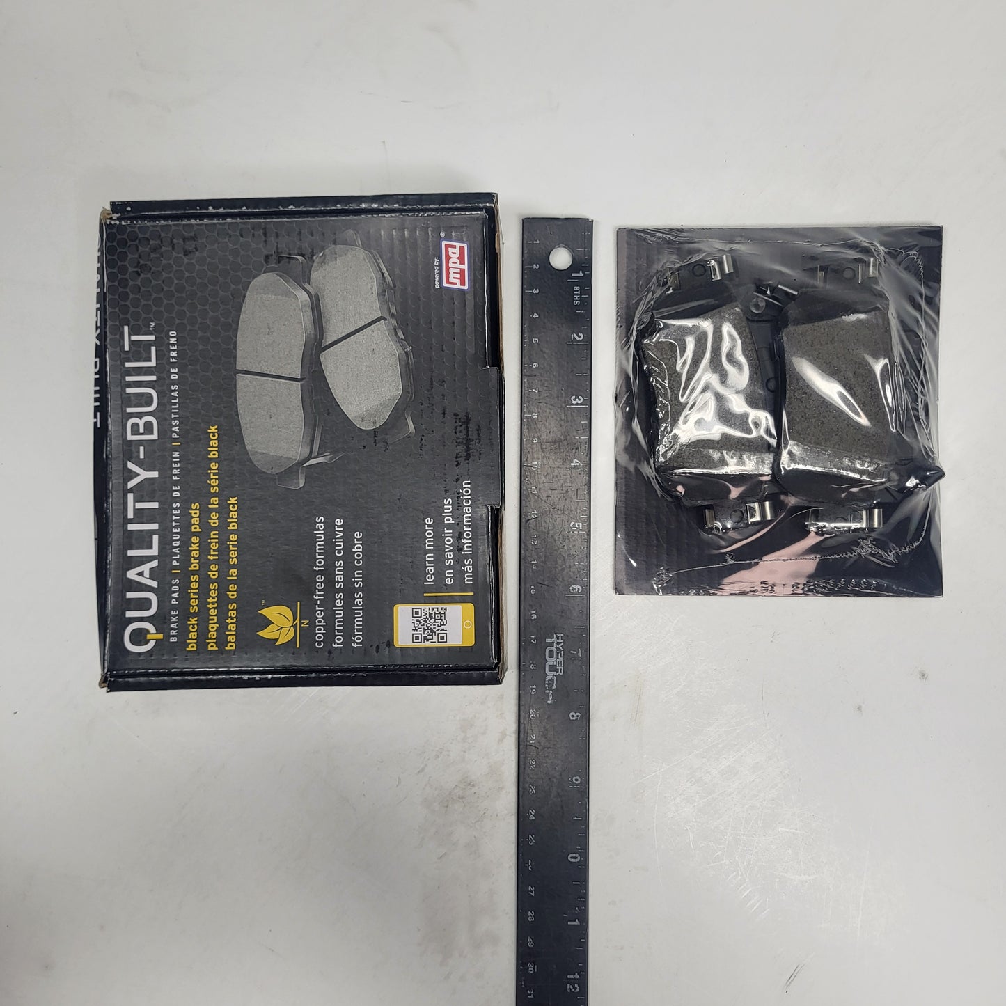 QUALITY-BUILT Ceramic Disc Brake Pad Set Black Rear 1003-1965C