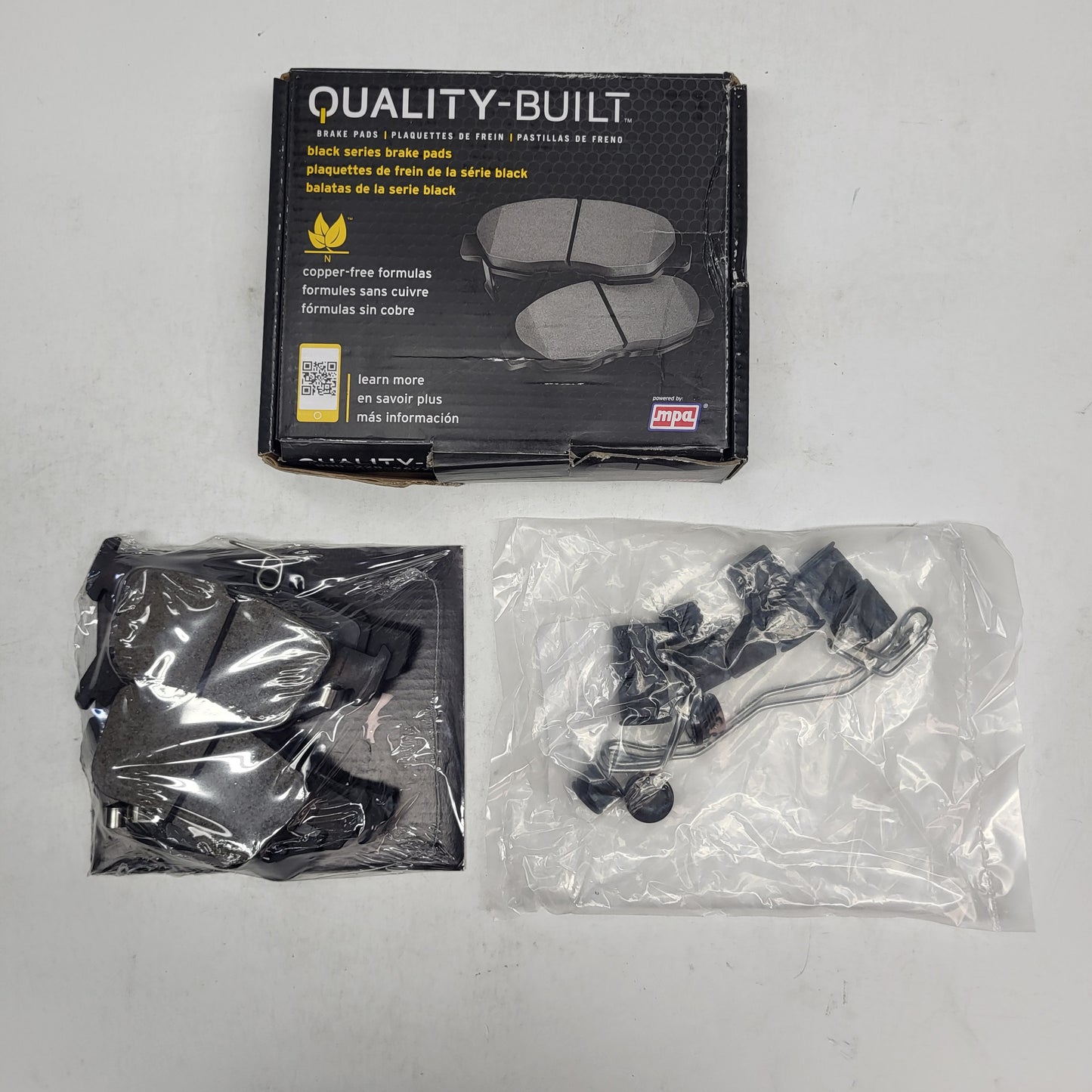 QUALITY-BUILT Ceramic Disc Brake Pad Set Black Rear 1003-1878C