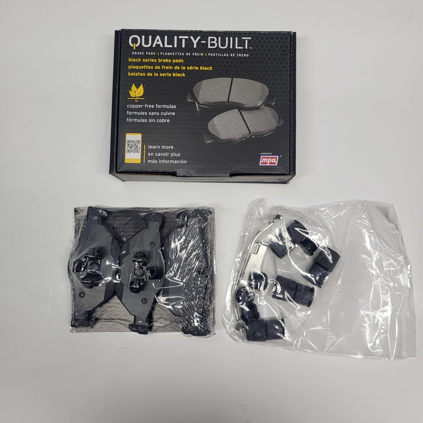 QUALITY-BUILT Ceramic Disc Brake Pad Set Black Rear 1003-1267C
