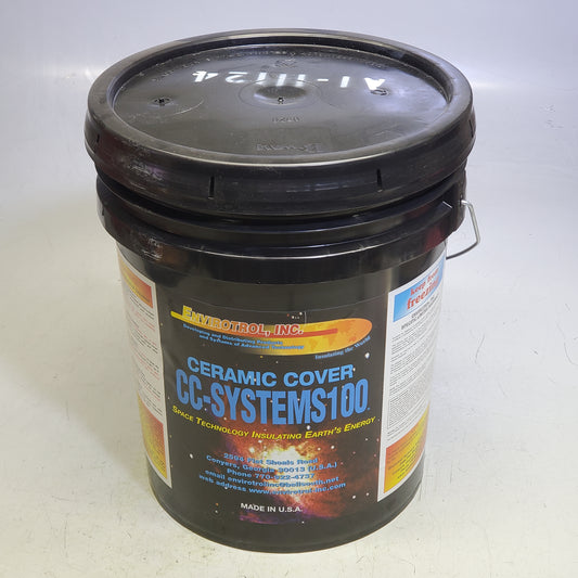 ENVIROTROL Ceramic Cover Insulation Corrosion Coating 5 Gal Bucket CC-SYSTEMS100 A1-11124