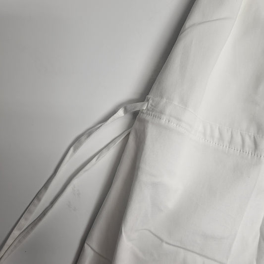 SOLID AND STRIPED The Ivy Skirt Sz XS Optic White SU26R4160SPOW