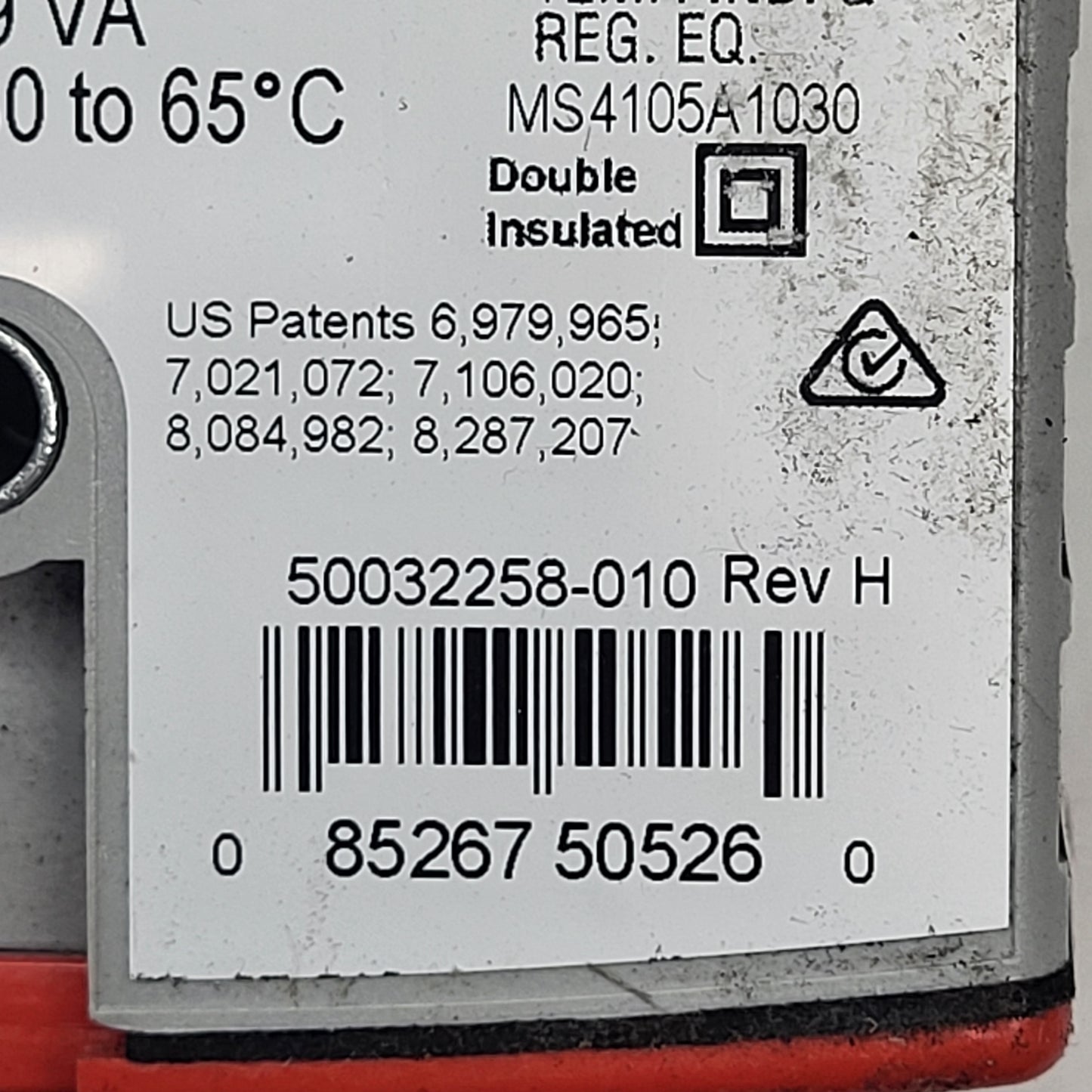 HONEYWELL Zelix Direct Coupled Actuator 2 Positions MS4105A1030