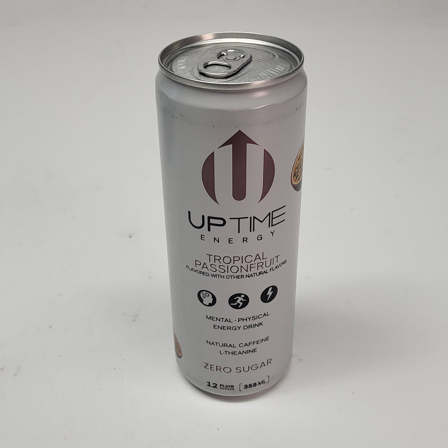 ZA@ UPTIME ENERGY DRINK Tropical Variety Zero Sugar Zero Sugar 12 oz BB 05/27