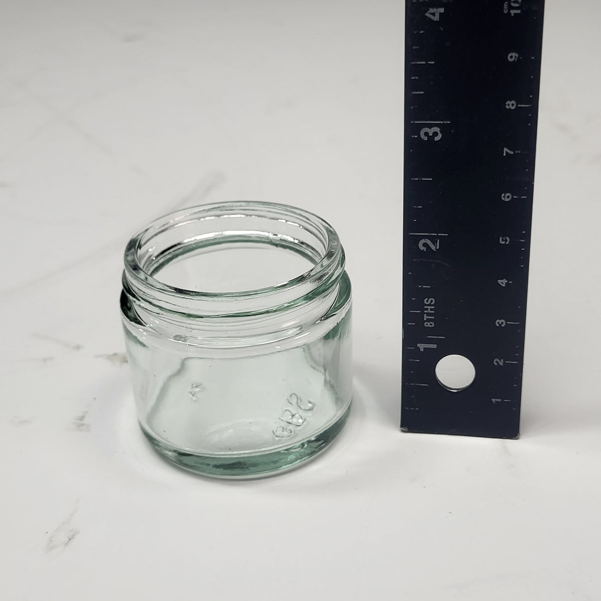 ZA@ (24 PACK) Miniature Glass Jars No Lids 2"x2" Clear