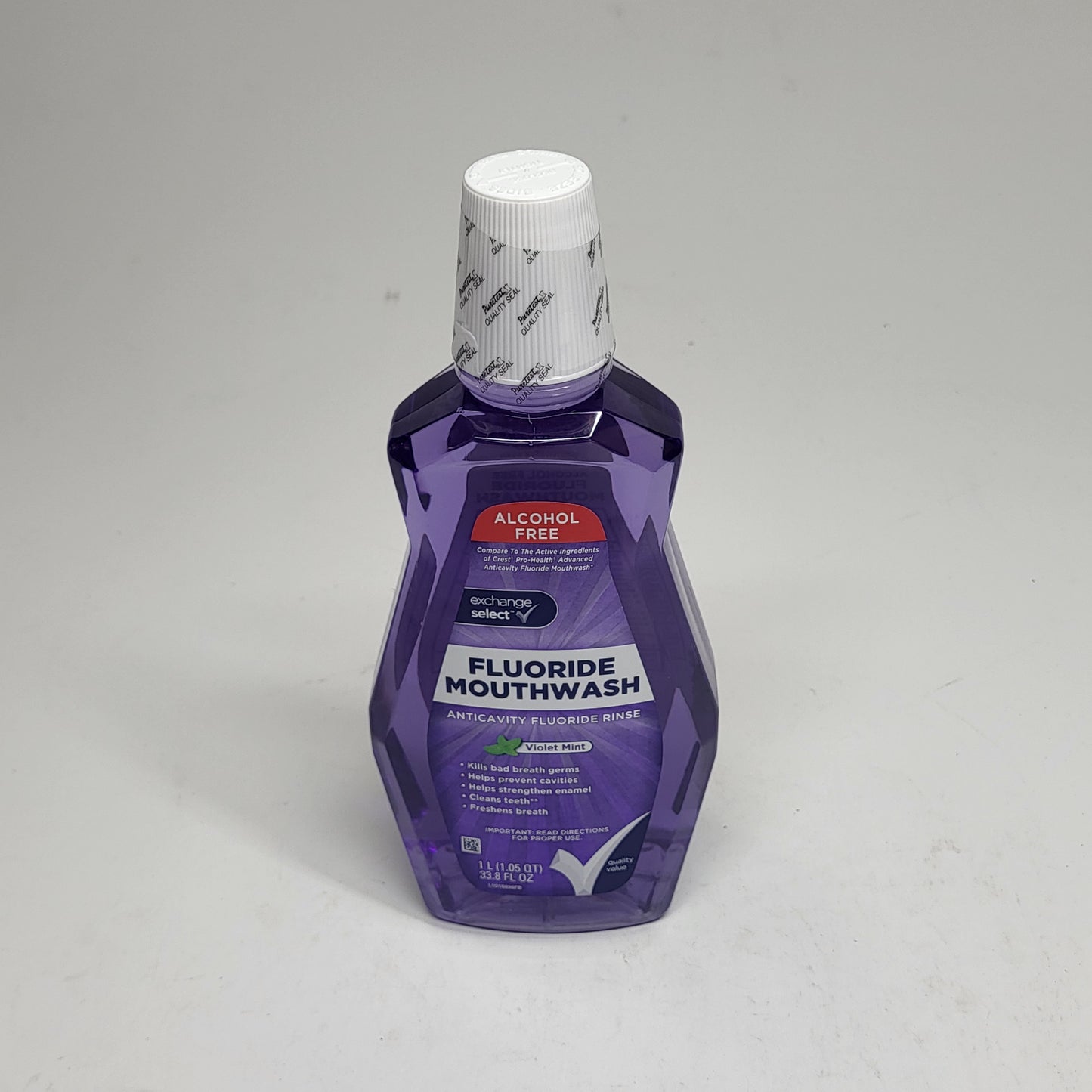 ZA@ EXCHANGE SELECT (3 PACK) Fluoride Mouthwash Anticavity Rinse Mint 1L Bb 06/28