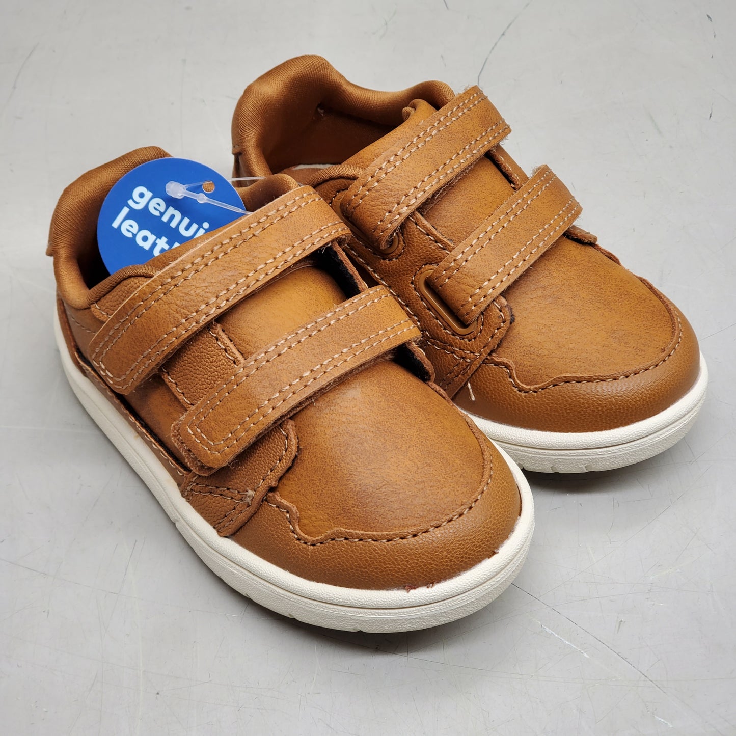 STRIDE RITE SRT Alfredo Sneaker Shoes Toddler SZ 9.5M Tan BB044901