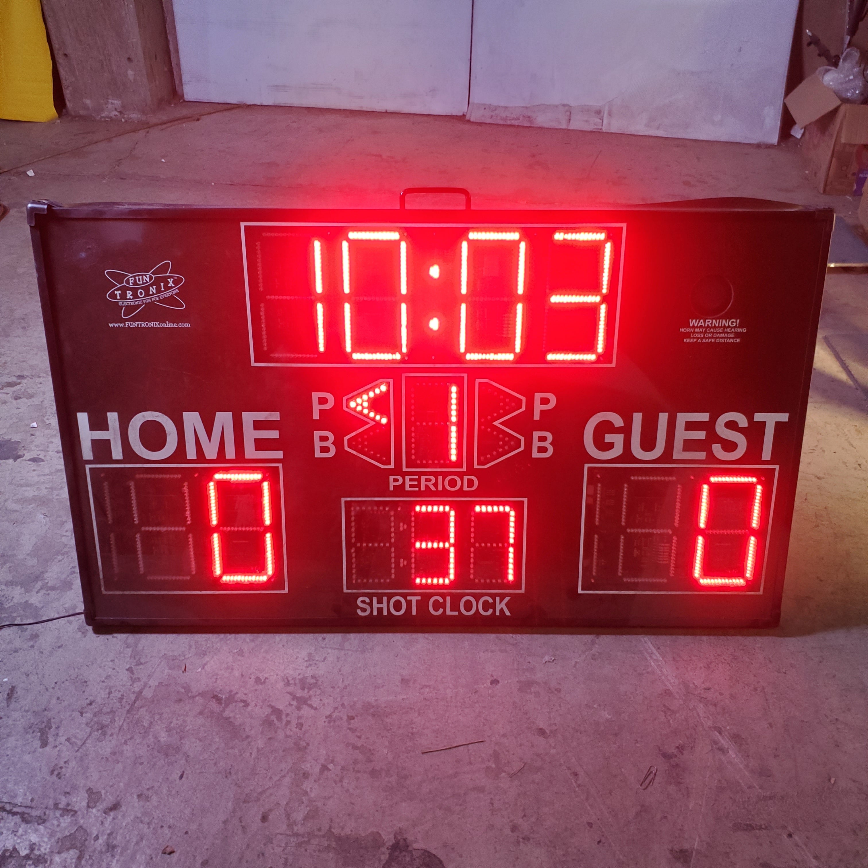 FUN TRONIX Light Portable Multisport Scoreboard 28
