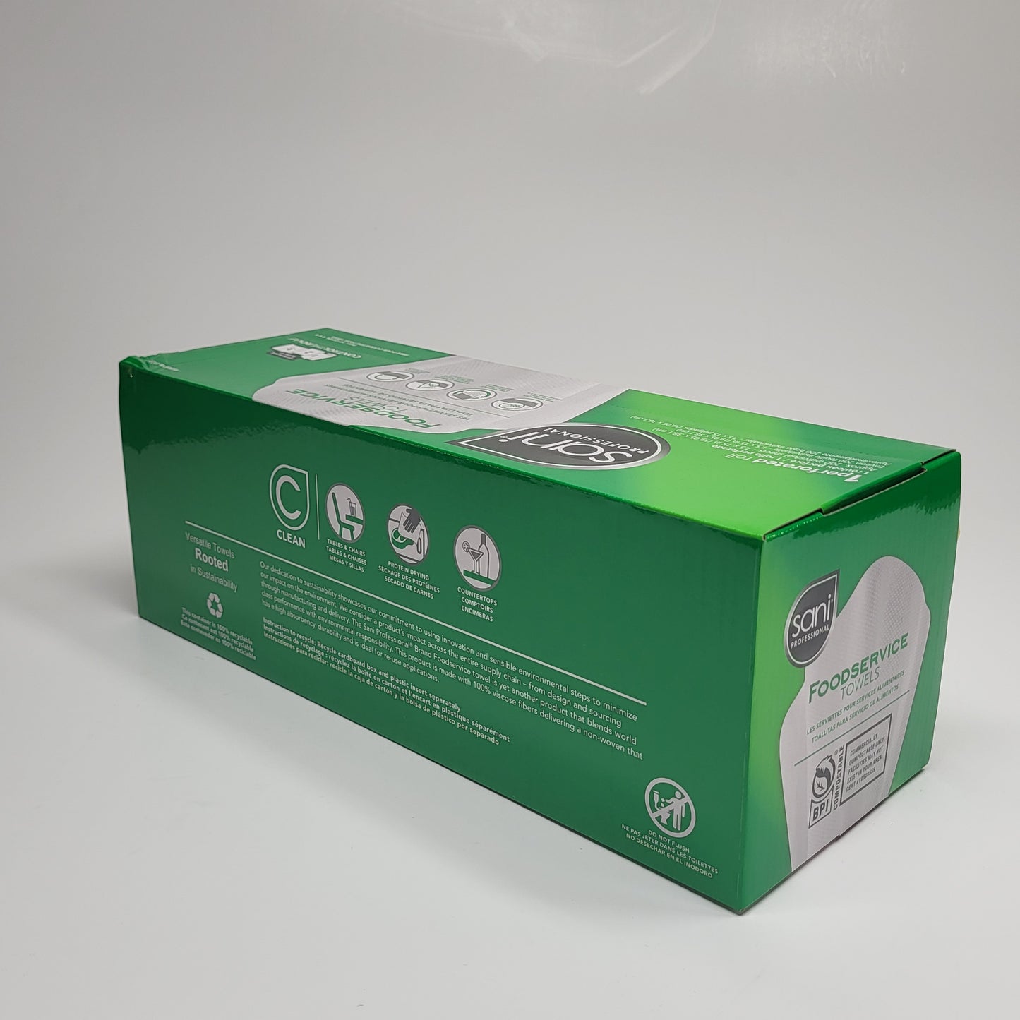 SANI PROFESSIONAL (3 PACK, 200 EACH) Foodservice Perforated Towels GD125DAA