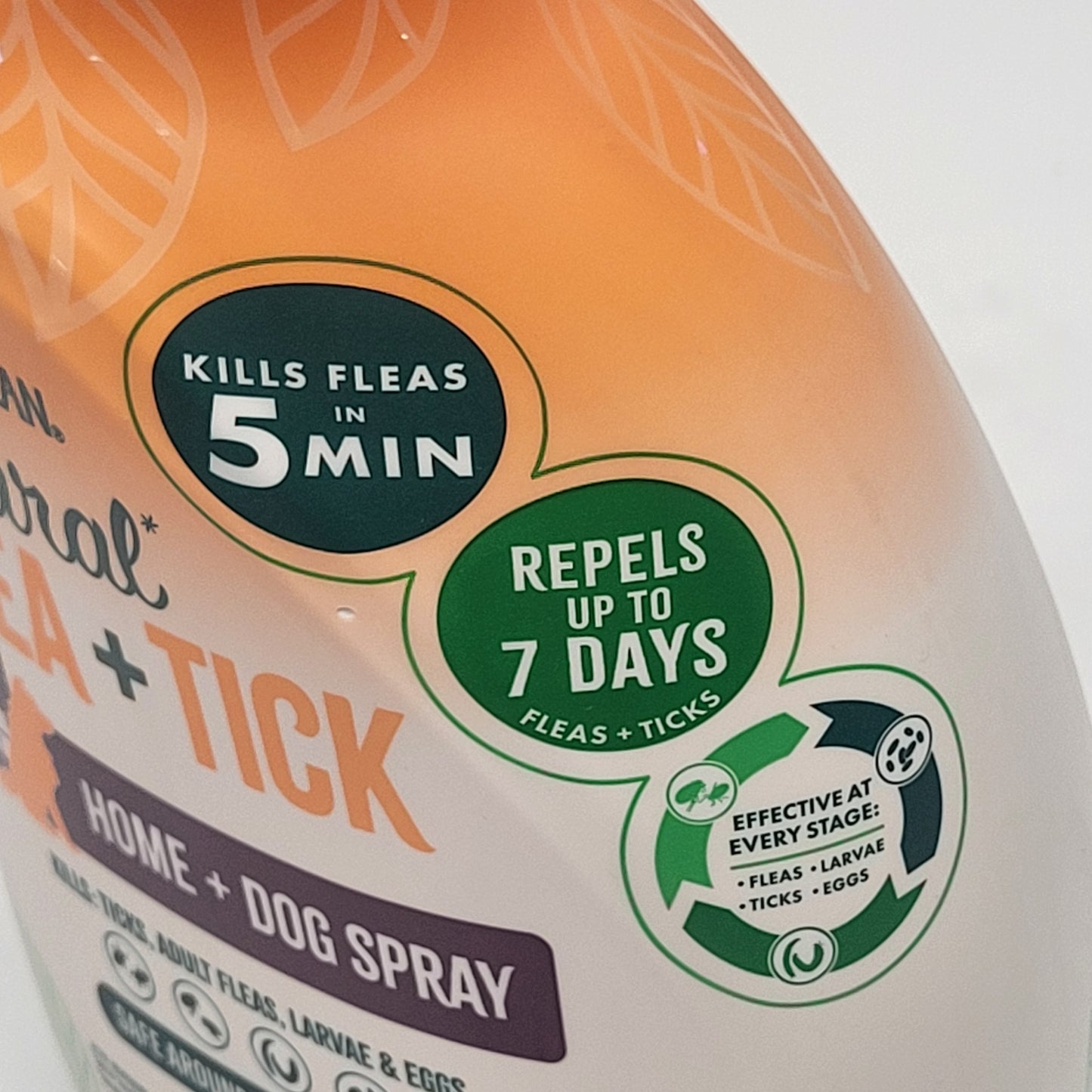 TROPICLEAN (3 PACK) Natural Flea & Tick Max Strength Home + Dog Spray 32 oz