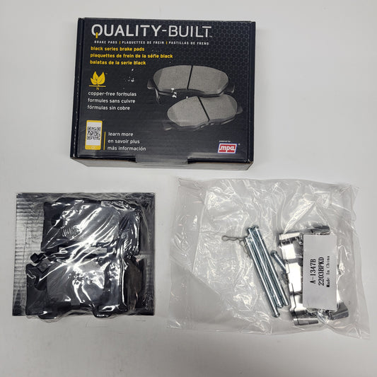 QUALITY-BUILT Ceramic Disc Brake Pad Set Black Rear 1003-1347C