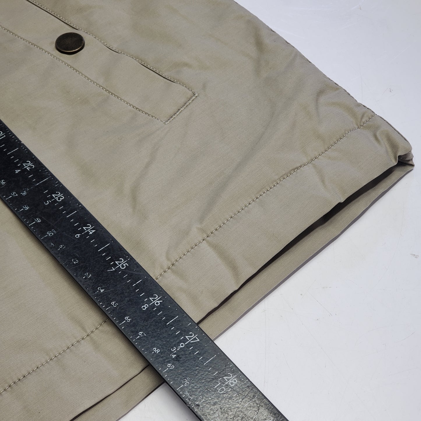 MARINE LAYER Reynolds Dry Wax Trucker Jacket Men's SZ Large Vintage Khaki