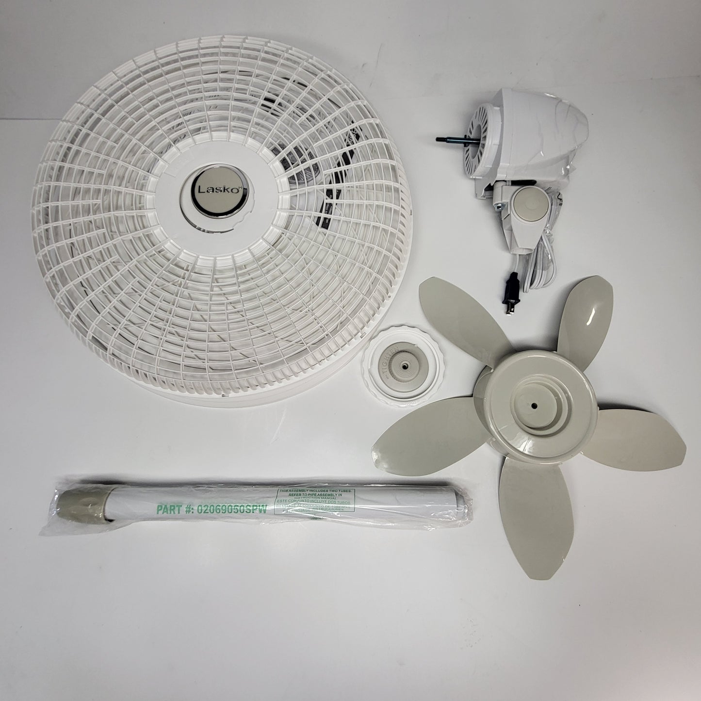 LASKO  Adjustable Elegance & Performance Pedestal Fan  18" (As Is)