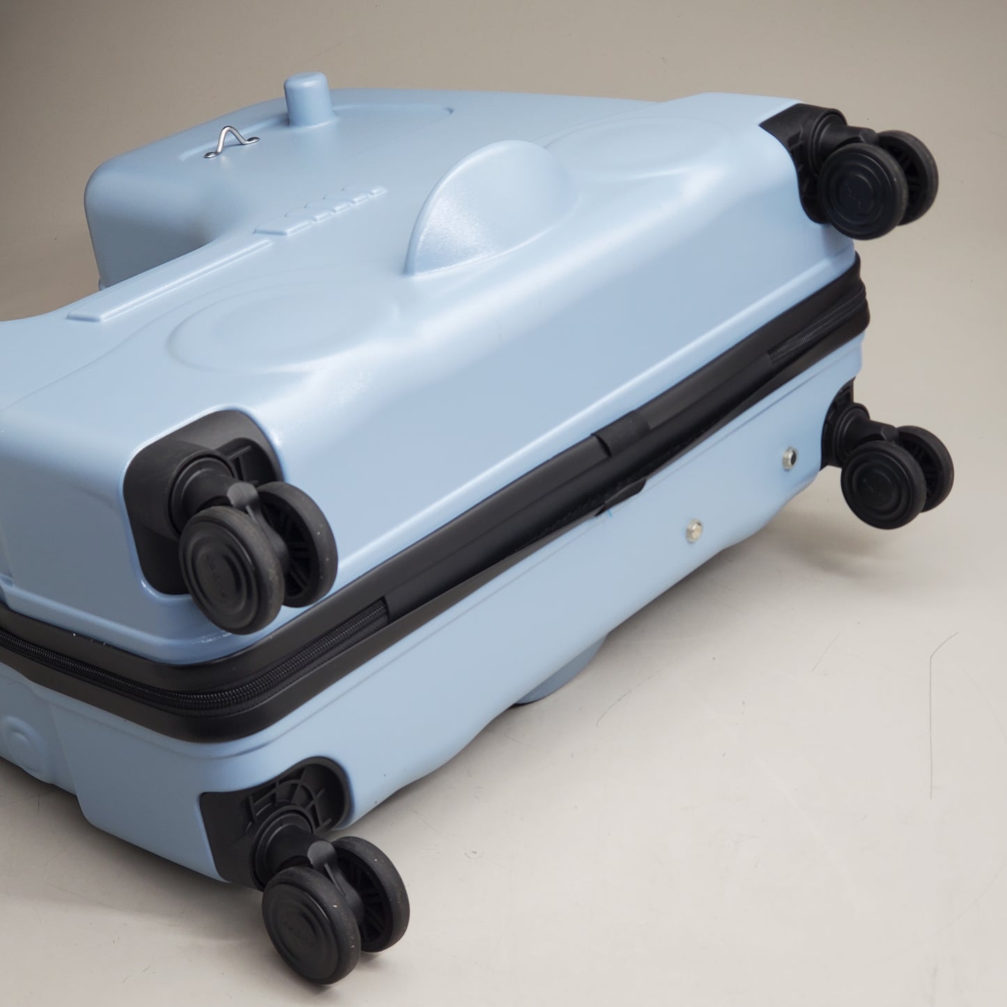 PEACNNG Children's Trolley Ride On Rolling Suitcase Luggage 22 in Light Blue G609-LU0193-BU00