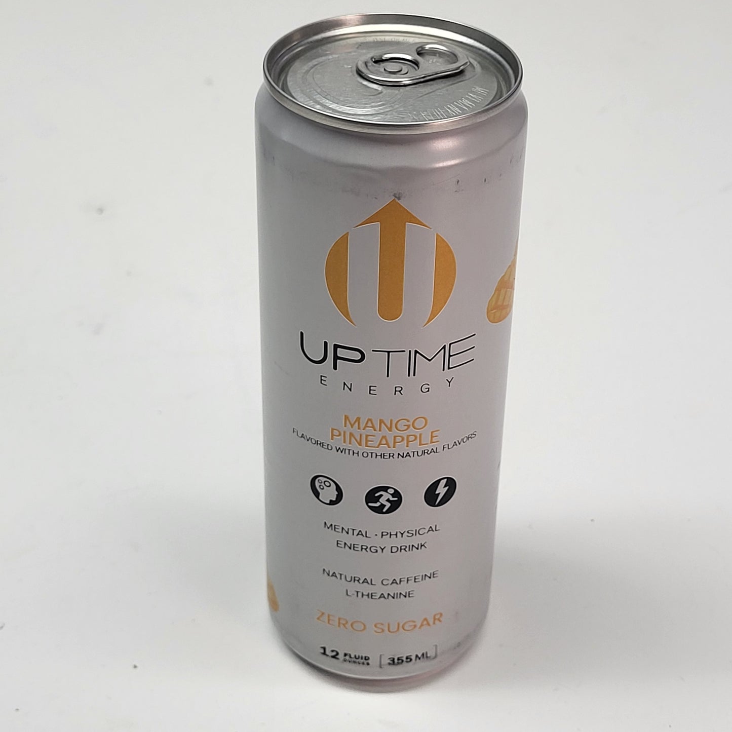 ZA@ UPTIME ENERGY DRINK Tropical Variety Zero Sugar Zero Sugar 12 oz BB 05/27