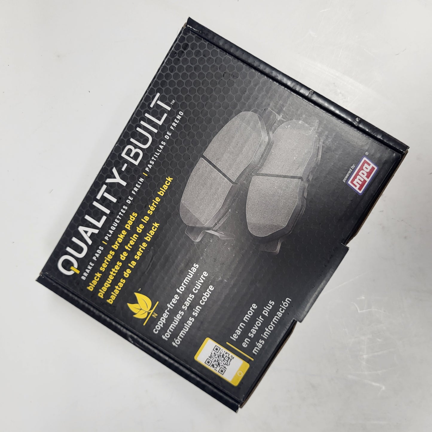 QUALITY-BUILT Ceramic Disc Brake Pad Set Black Rear 1003-1161C