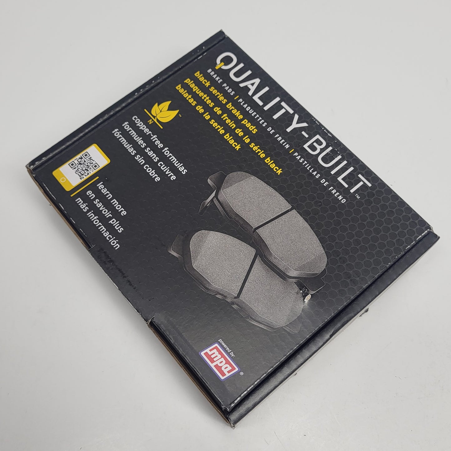 QUALITY-BUILT Ceramic Disc Brake Pad Set Black Front 1003-1543C