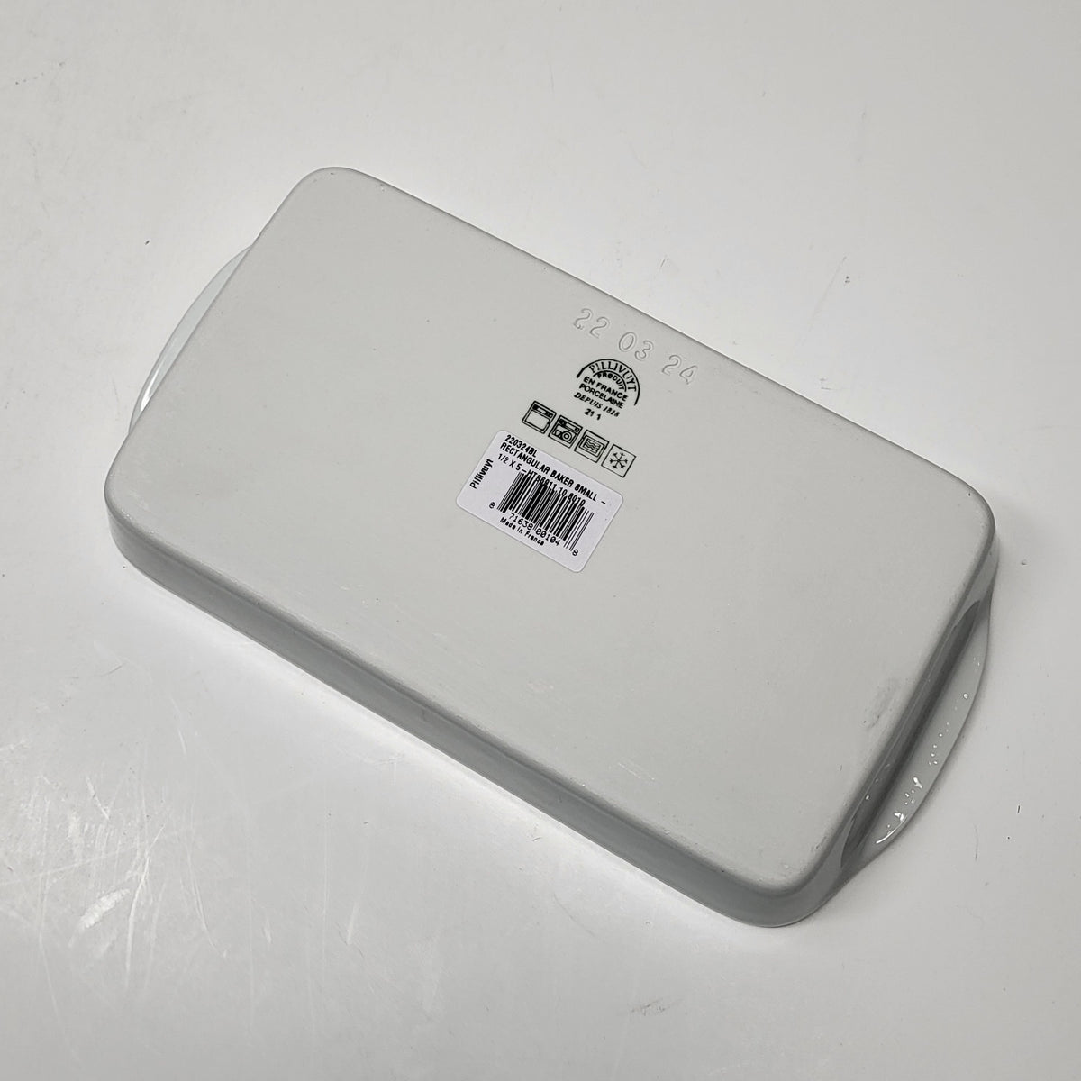 PILLIVYUT Rectangle Baker Small Porcelain Dish 9.5"x5" 220324BL
