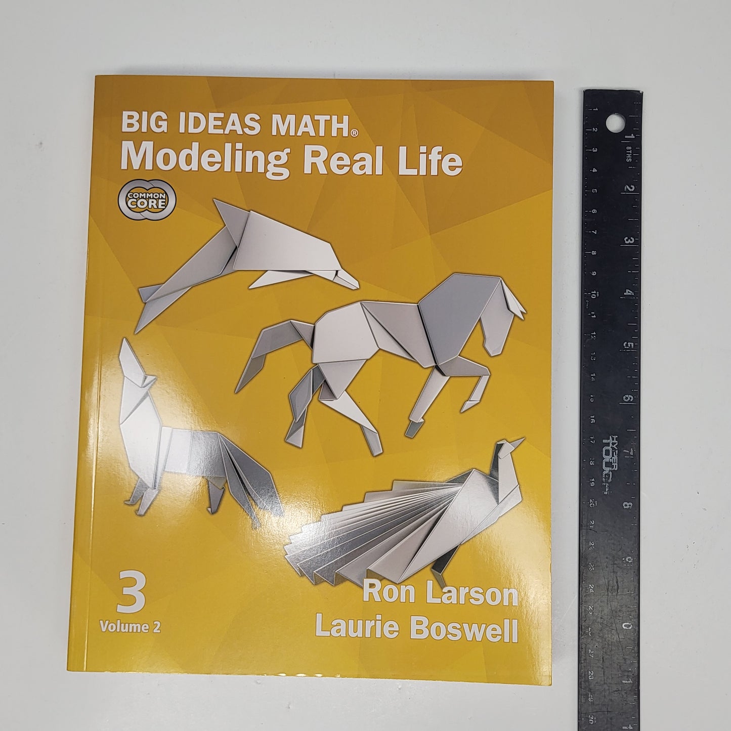 BIG IDEAS MATH Modeling Real Life Paperback Common Core Grade 3 Volume 2
