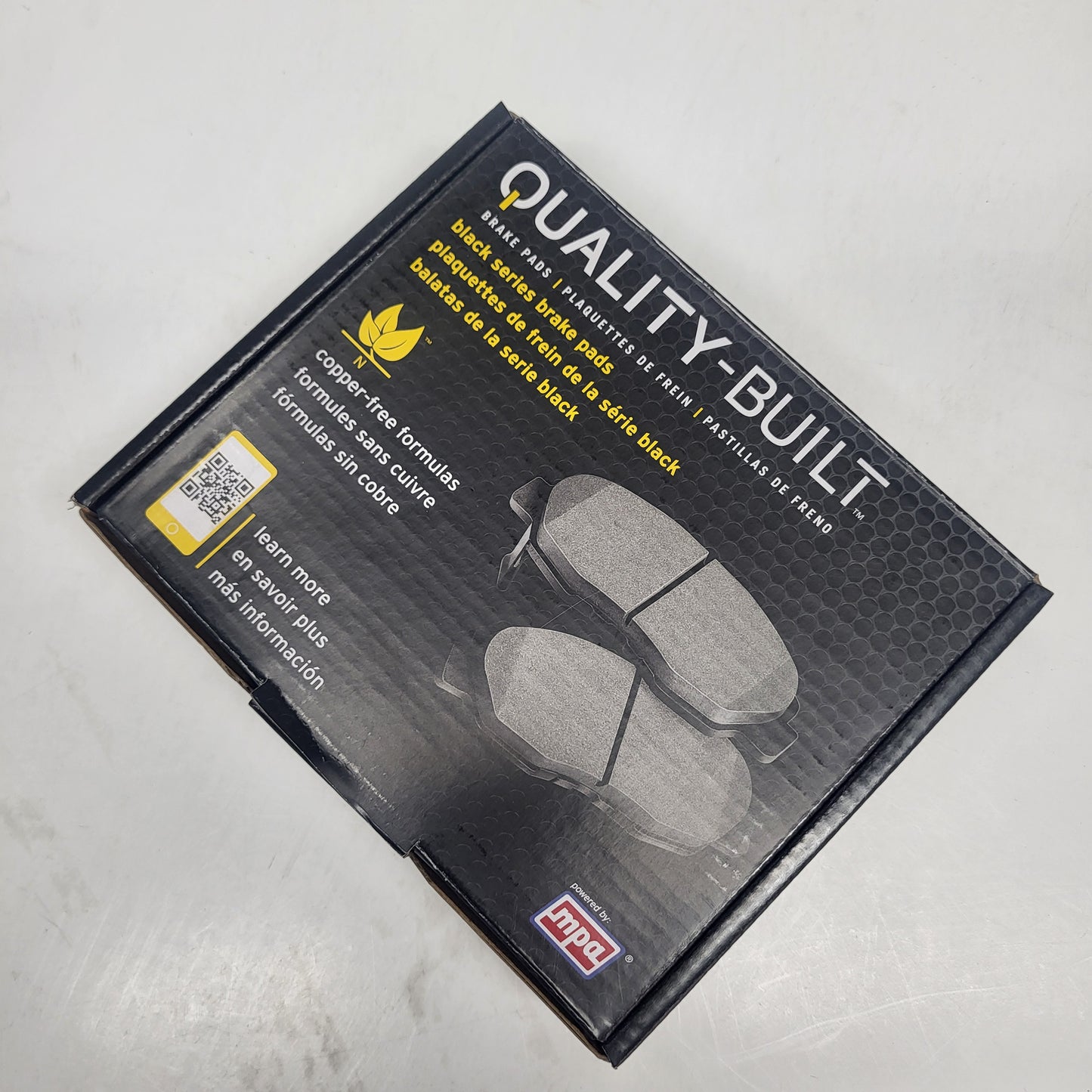 QUALITY-BUILT Ceramic Disc Brake Pad Set Black Rear 1003-1848C