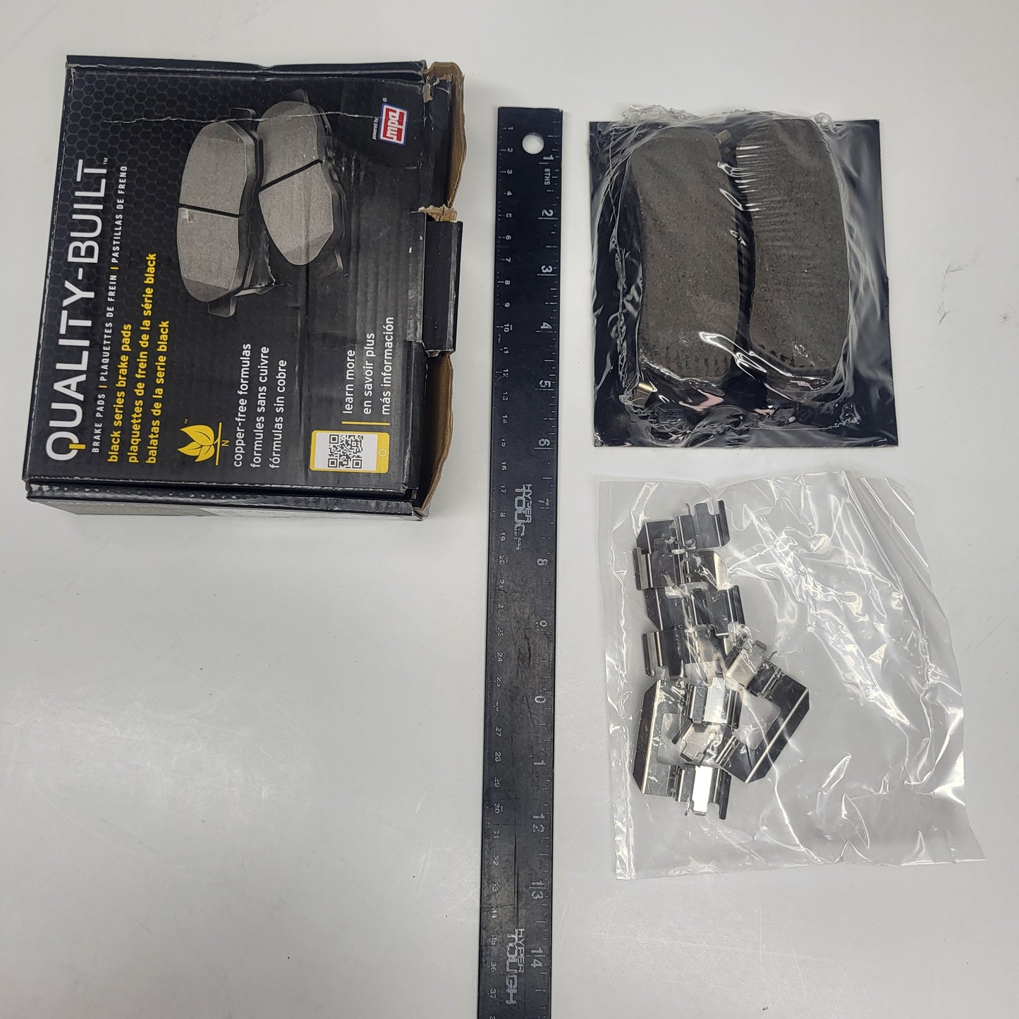 QUALITY-BUILT Ceramic Disc Brake Pad Set Black Rear 1003-1793C