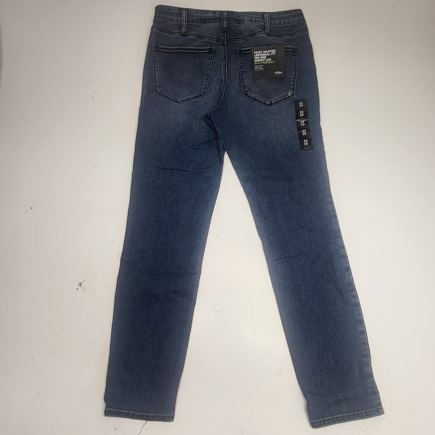 SILVER JEANS CO. Most Wanted Universal Skinny Leg Eco Friendly Sz 33/29 Indigo