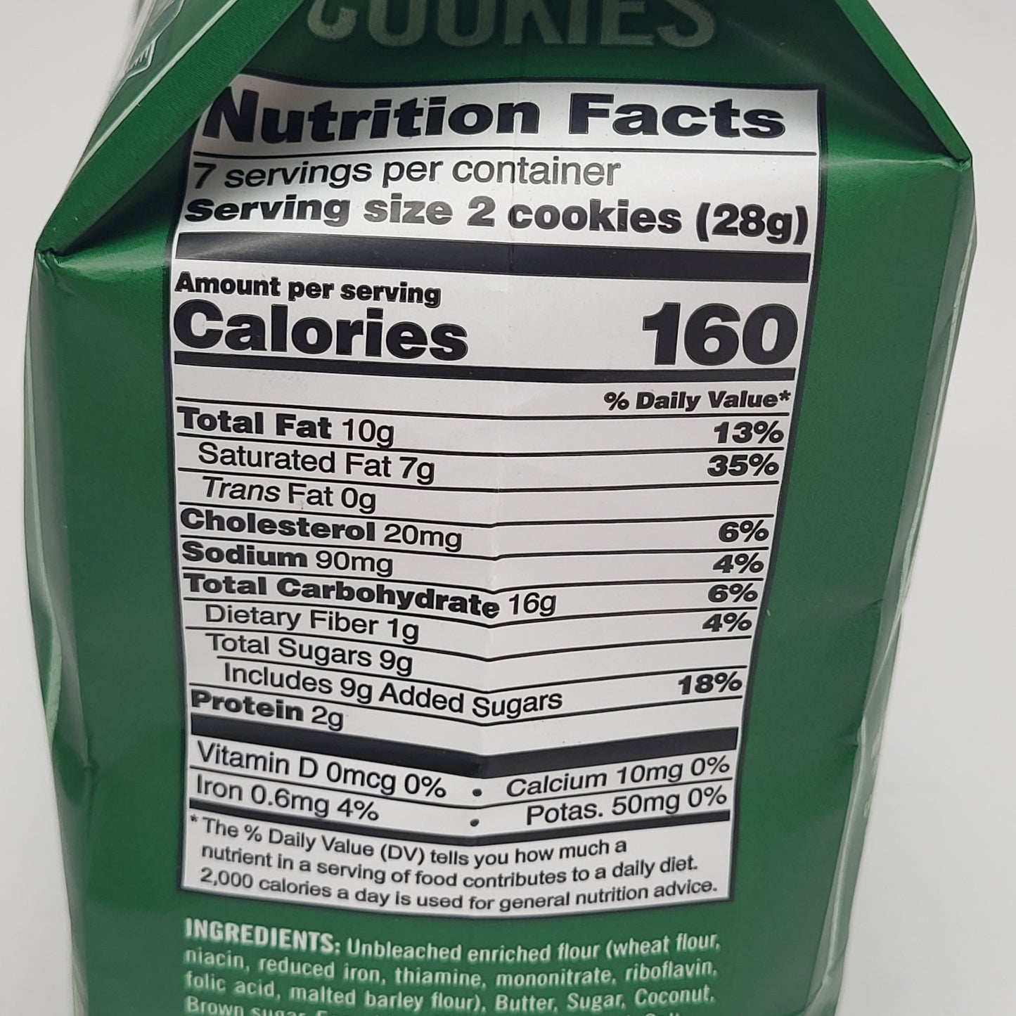 TATE'S BAKE SHOP (12 PACK) Coconut Crisp Thin Cookies 7 oz BB 11/26