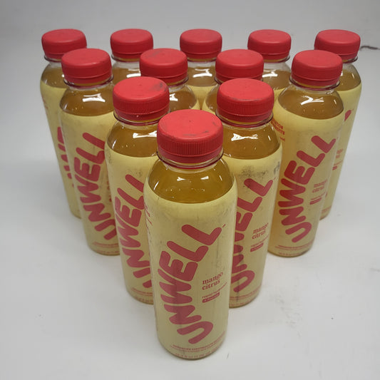 ZA@ UNWELL (12 PACK) Hyrdration Electrolyte Drink Mango Citrus 16.9oz