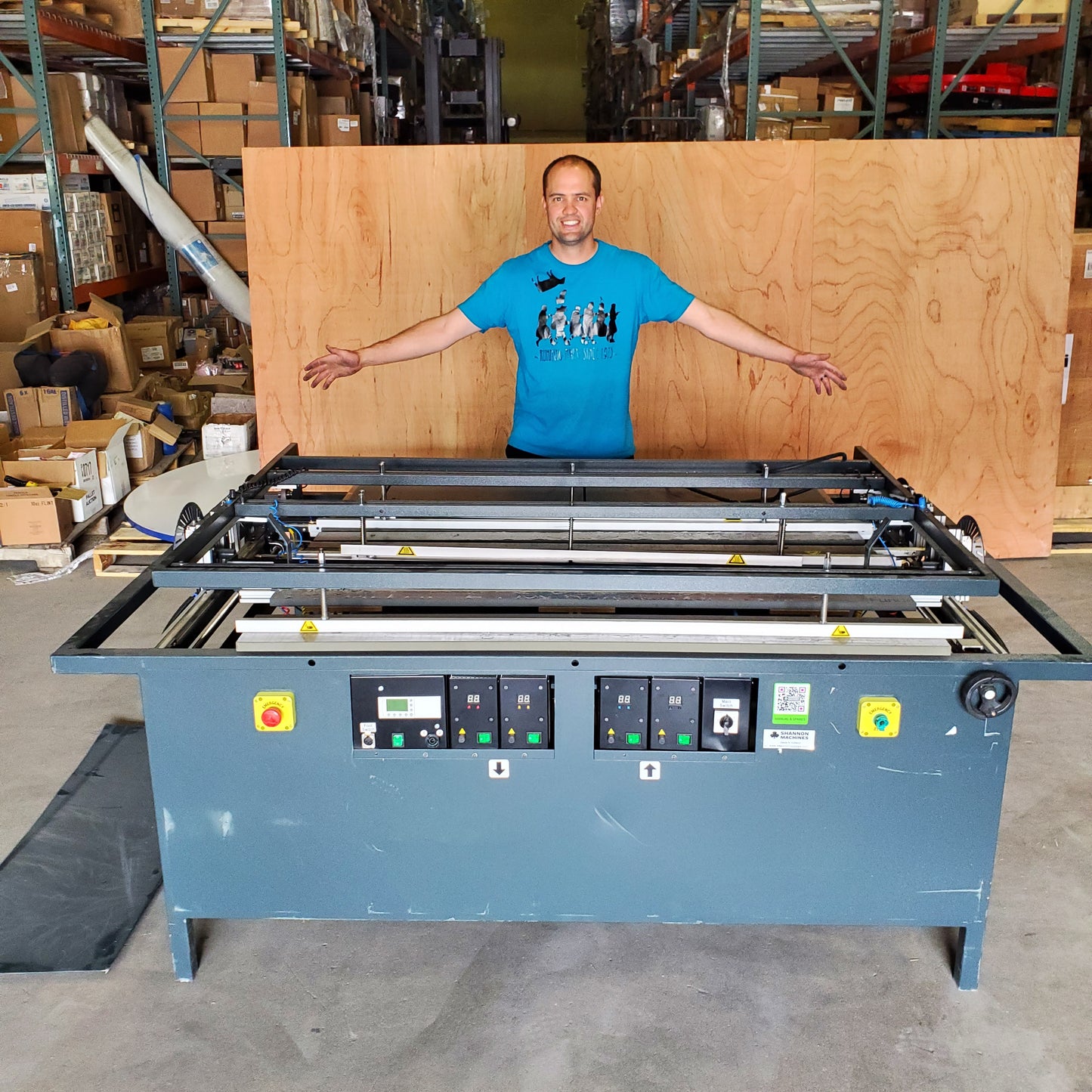 SHANNON Automatic Plastic Bending Machine ABM-D 135 (Damaged)