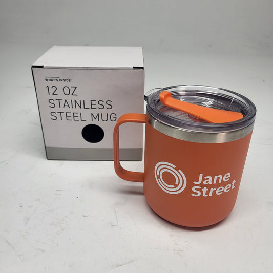 ZA@ CAMPER Stainless Steel Travel Mugs Custom Logo Jane Street 12 oz