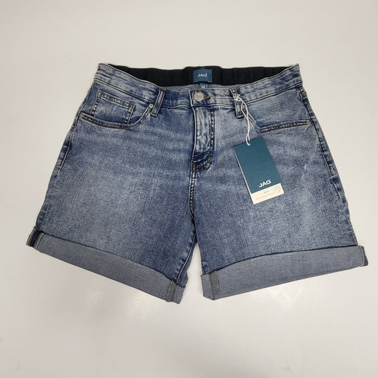 JAG Alex Mid Rise Boyfriend Short Womens Sz 10/5 Resort Blue J5124SSJ124