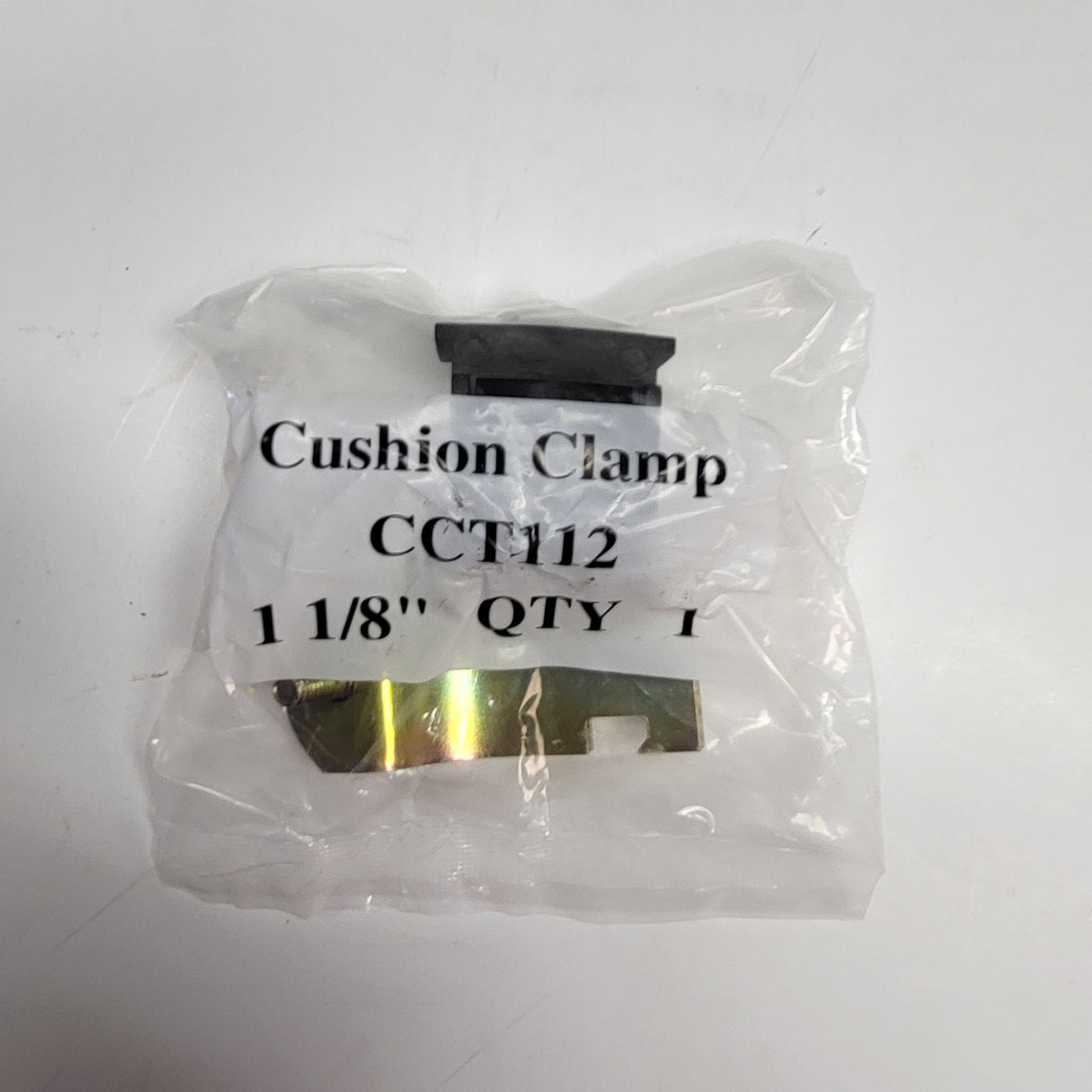 MCMASTER-CARR (12 PACK) Cushion Clamp-tube Galvanized Steel 1.1" R56-401 (As Is)