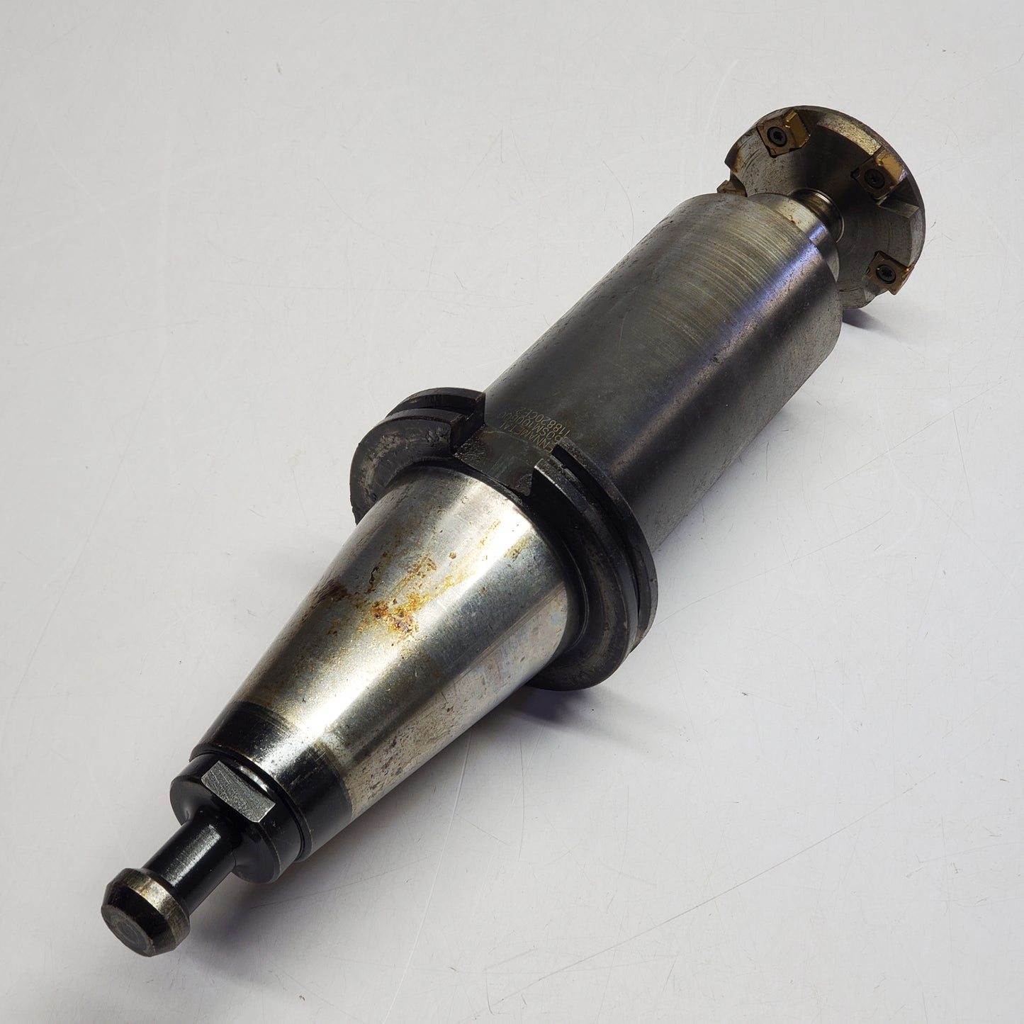 KENNAMETAL Tool Holder W/ 5 Insert Slot Milling Cutter 3" CV50SM100600 (Used)