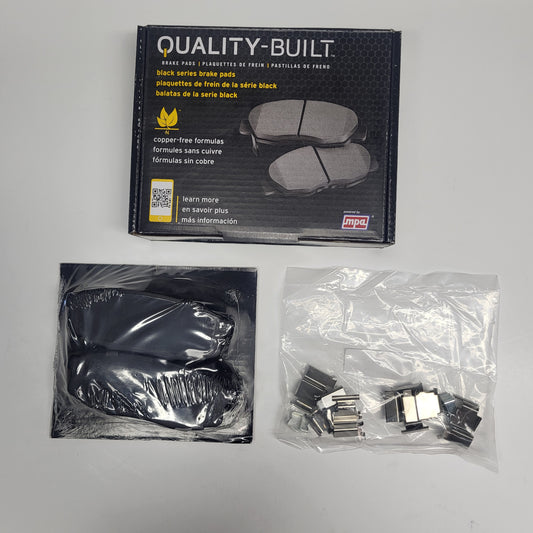 QUALITY-BUILT Ceramic Disc Brake Pad Set Black Rear 1003-1304C
