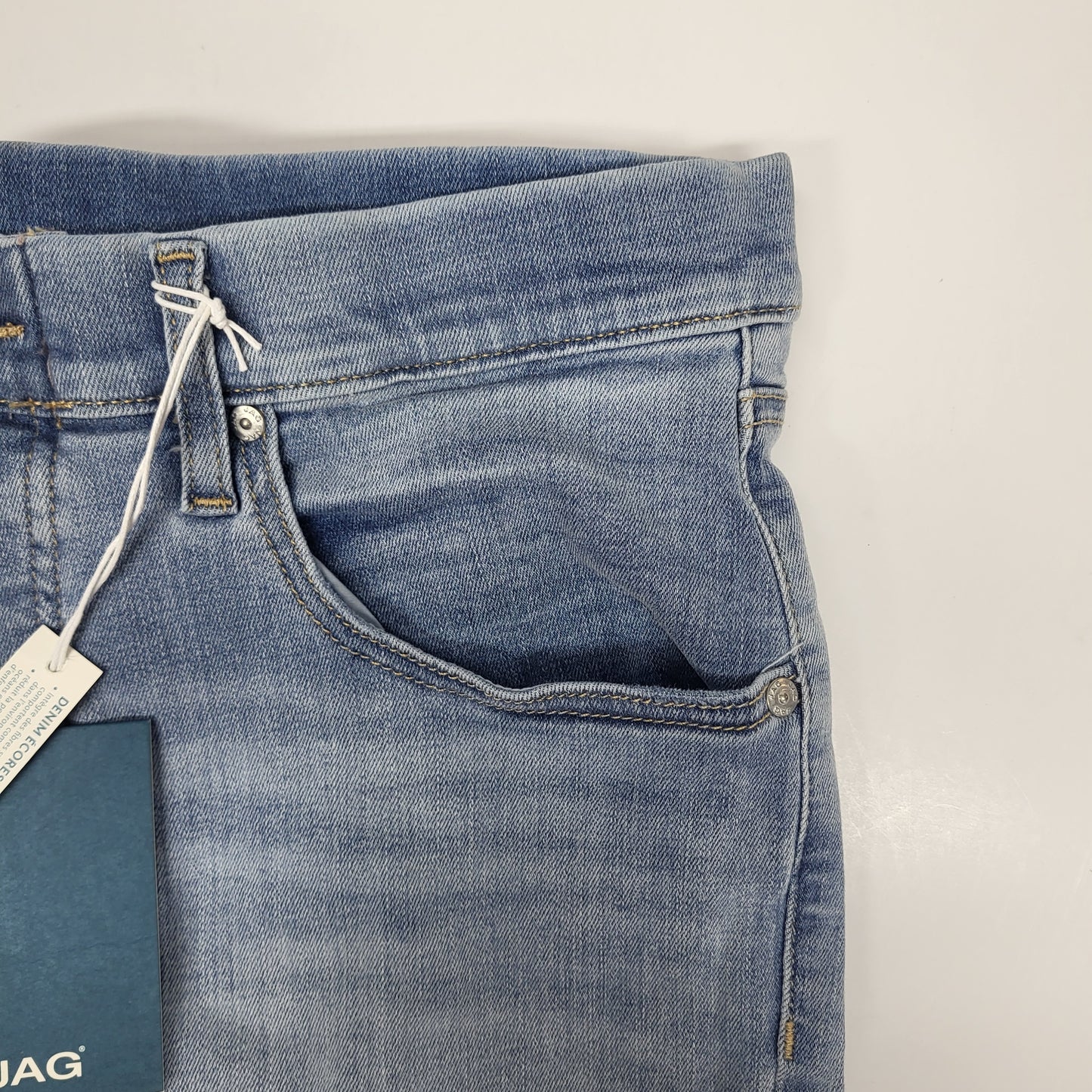 JAG Valentina High Rise Straight Sustainable Denim  Womens Sz 14 Hollywood